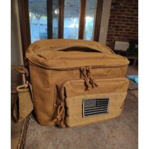 Tactical Lunch Bag for Men Women, 12 Cans Insulated Lunch Box for Adult | 9L